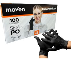 LUVA NITRLICA INOVEN | PRETA